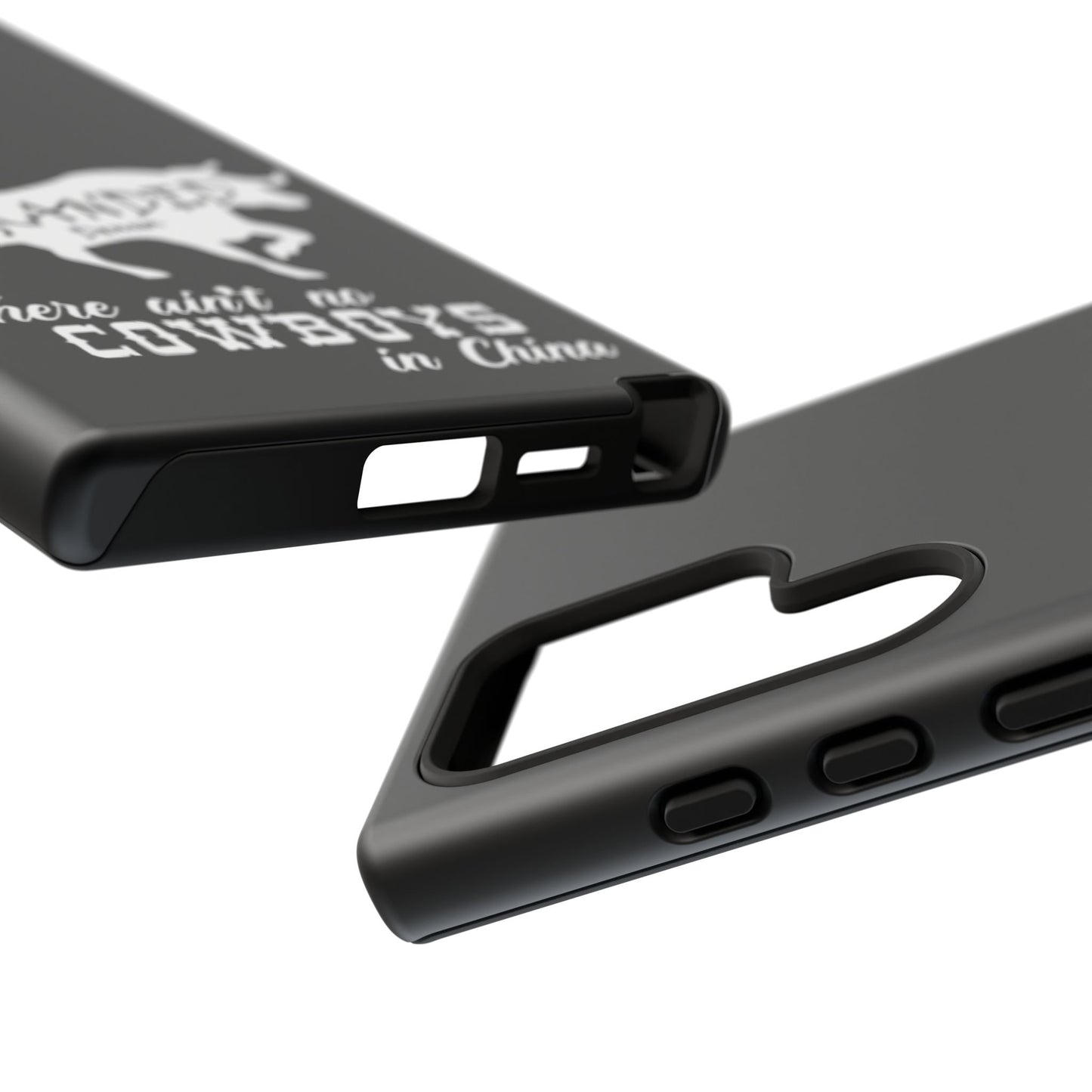 Black Ain't No Cowboys In China IPhone, Google, & Samsung Tough Cases