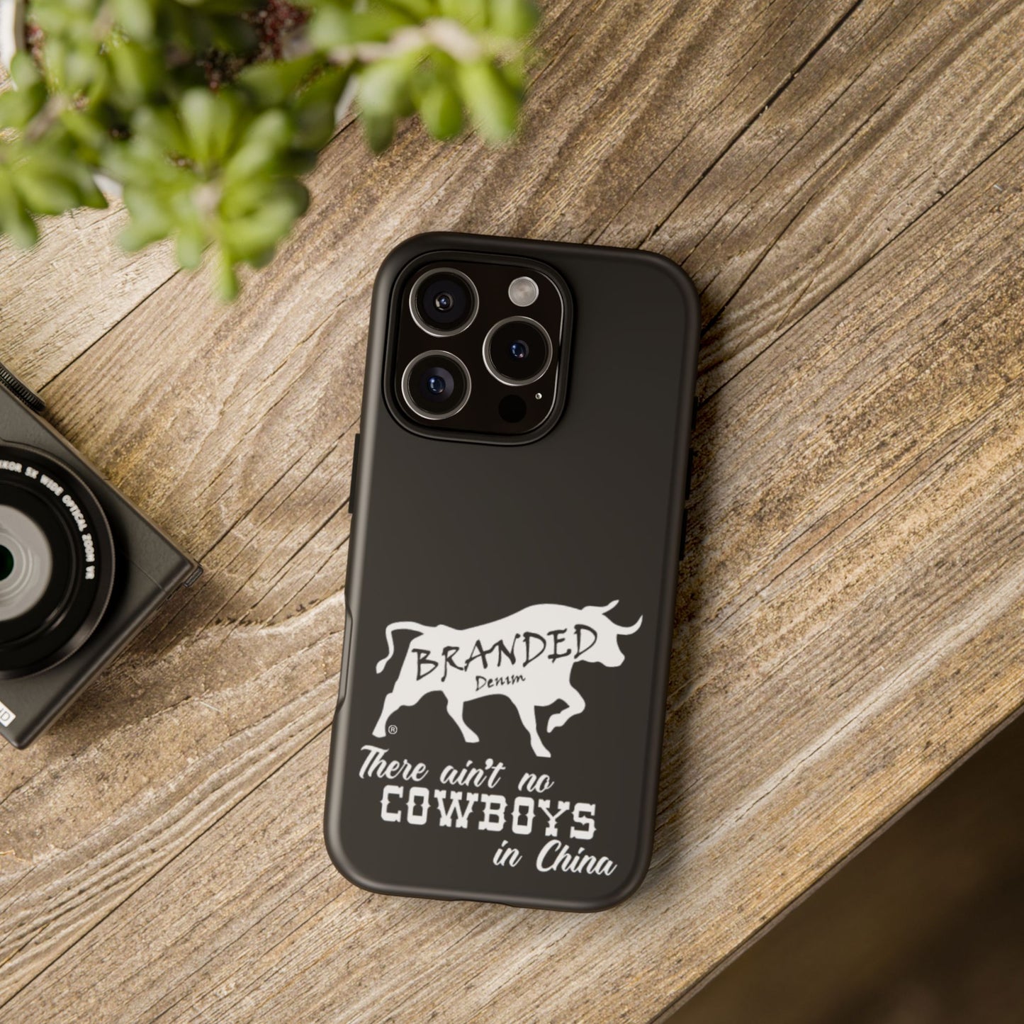 Black Ain't No Cowboys In China IPhone, Google, & Samsung Tough Cases