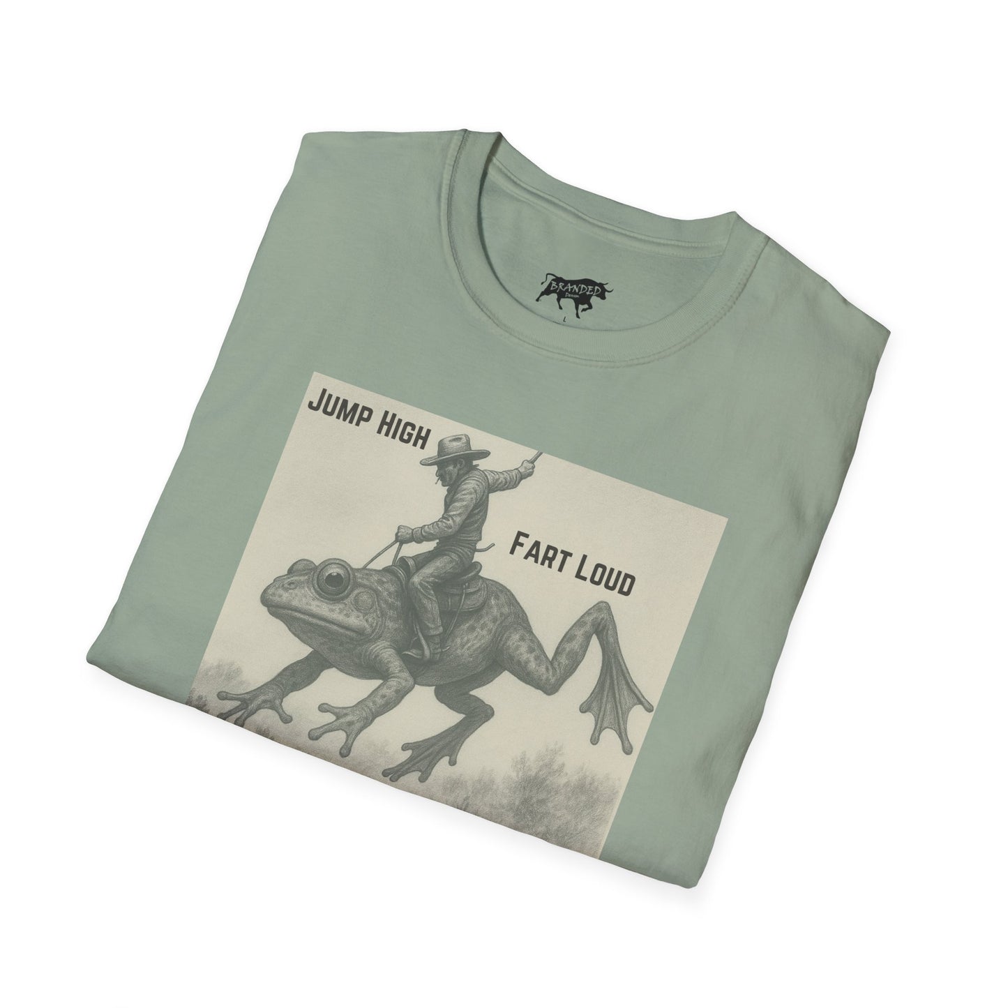 Fear Nothing Frog Rider Graphic Tee