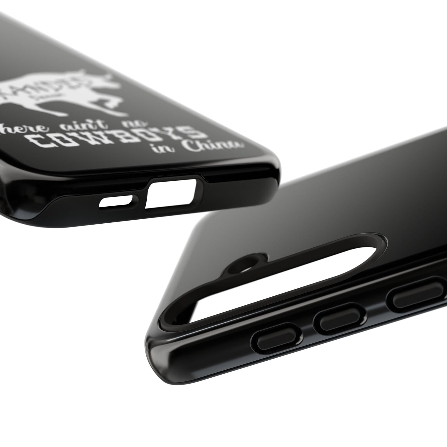 Black Ain't No Cowboys In China IPhone, Google, & Samsung Tough Cases