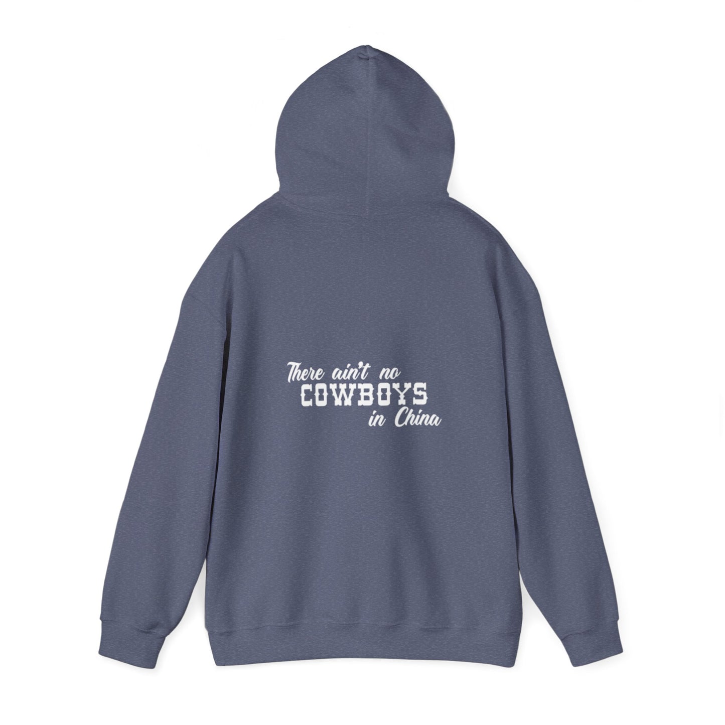There Ain't No Cowboys in China Logo Hoodie