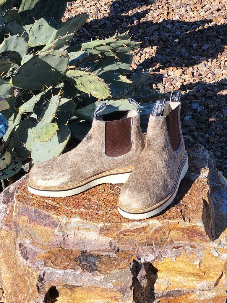 Rancherr Cowhide Lechera Boots - Size 10