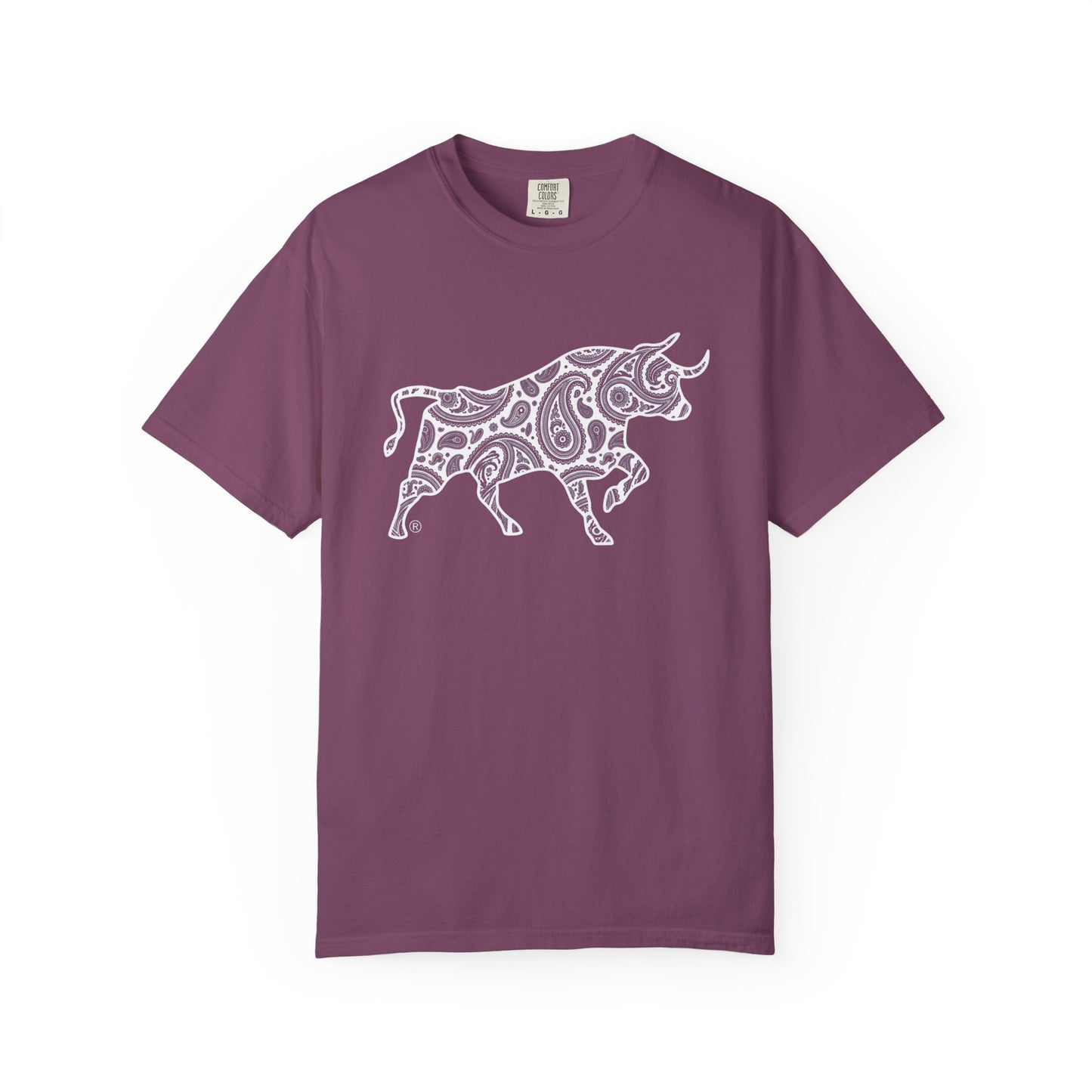 Paisley Bull Graphic Tee