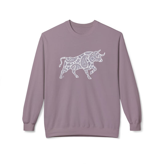 Paisley Bull Crewneck Sweater