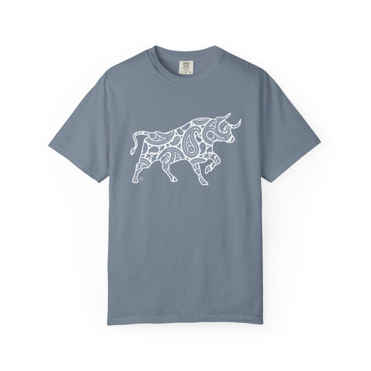 Paisley Bull Graphic Tee