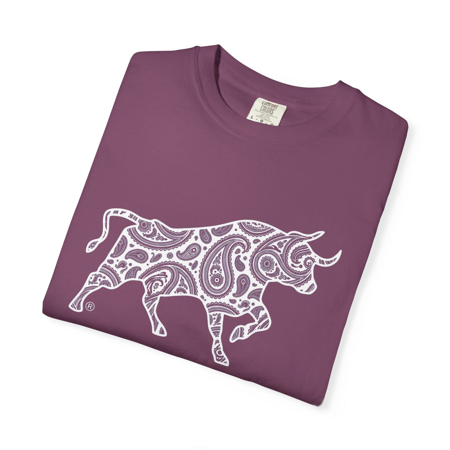 Paisley Bull Graphic Tee
