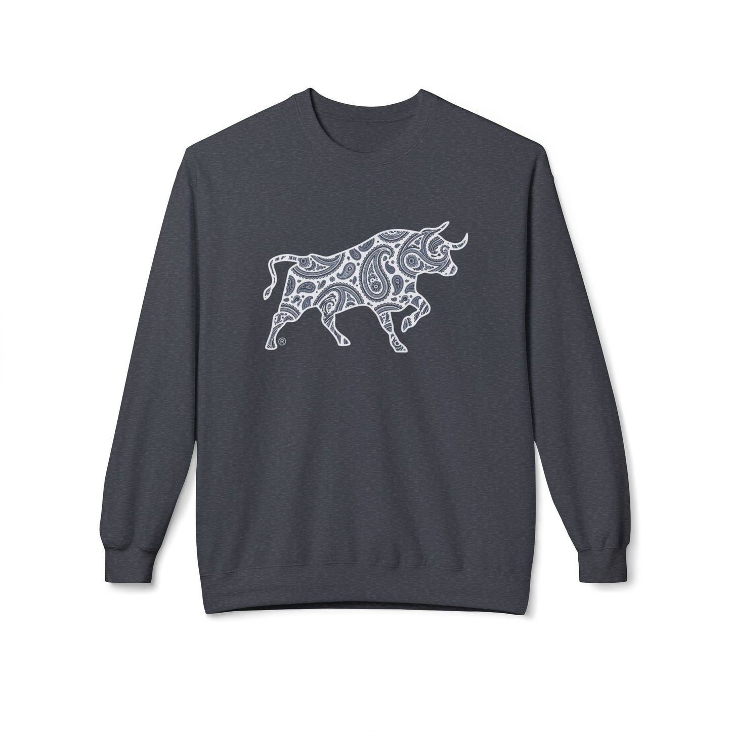 Paisley Bull Crewneck Sweater