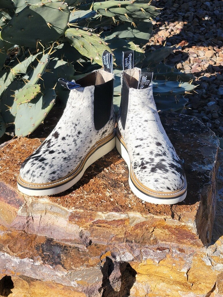 Rancherr Cowhide Lechera Boots - Size 9.5